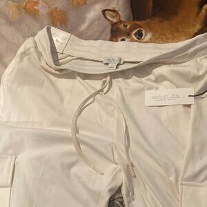 Rachel Zoe Cream Drawstring Pants